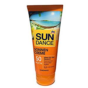 Sun Dance Sonnencreme Test